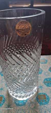 Новая опигинал хрустальная ваза Богемия Чехия