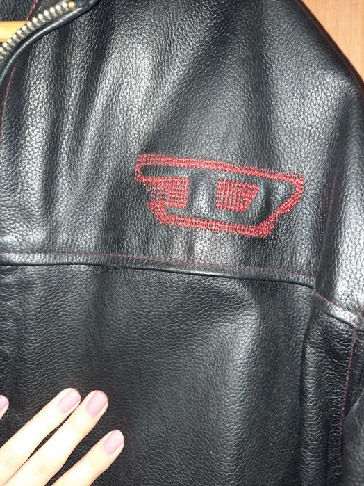 Jachetă de piele Diesel Leather size/marimea XXL