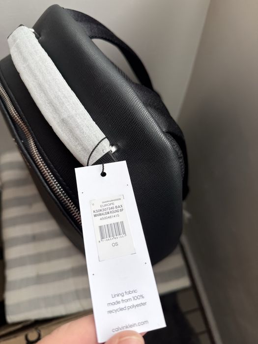 Calvin Klein rucsac de oras unisex culoare neagra nou original