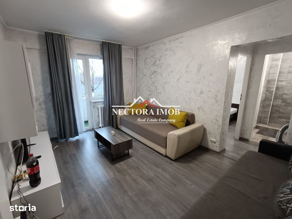 NECTORA IMOB-Apartament 2 camere, Zona Rogerius, Etaj 1,mobilat/utilat