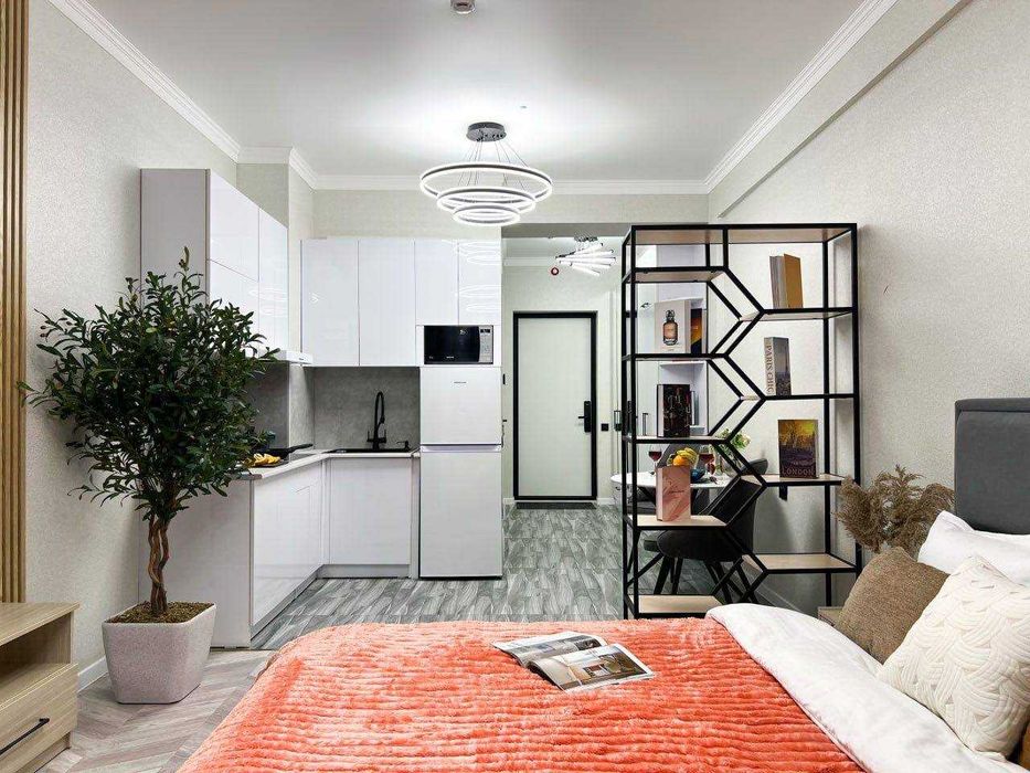 Современная студия с панорамным видом на Ташкент посуточно