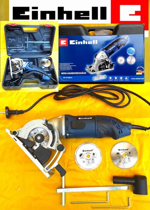 Mini fierastrău EINHELL ghidaj cu LASER, 450 W, 6000 Rot/min - NOU