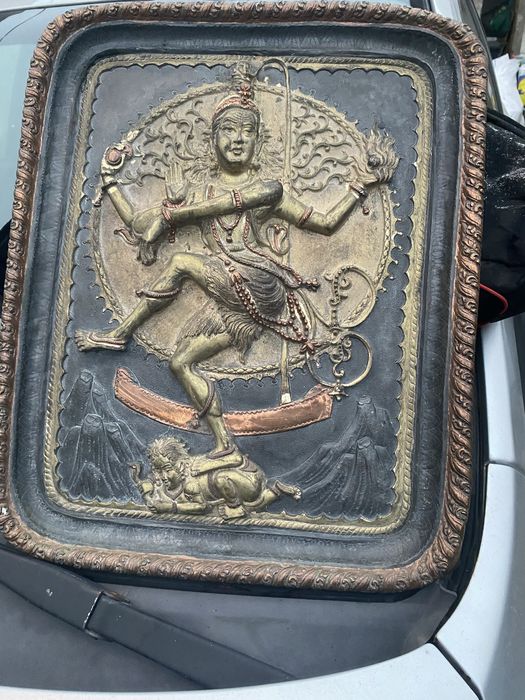 Vand tablou midel vintage cupru