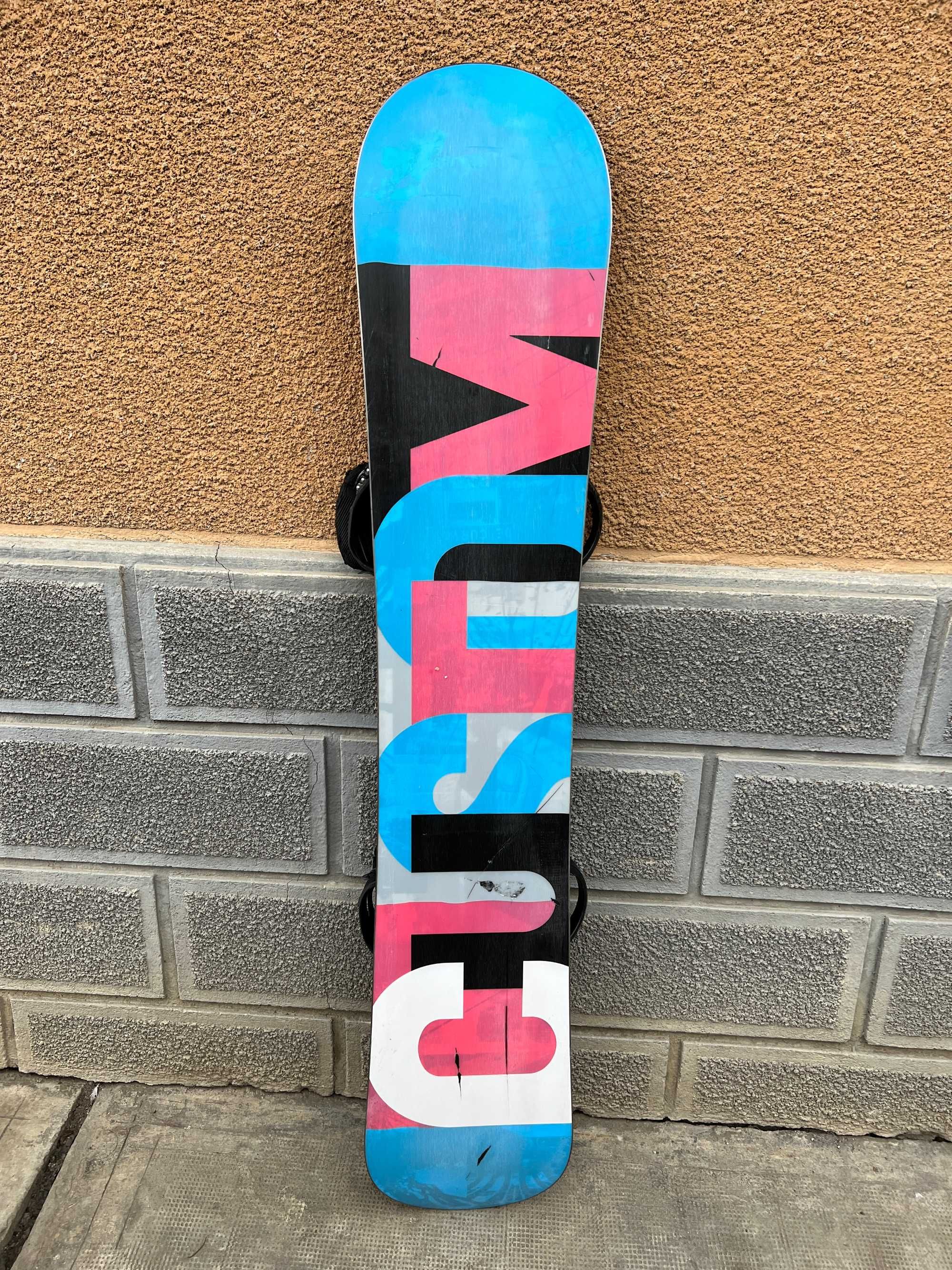 placa snowboard burton custom flying v wide L162