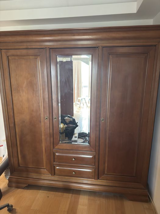 Dulap Louis Philippe Mobexpert lemn cires