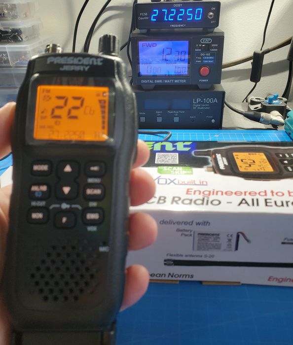 Statie radio CB - President JERRY (12W)* noua/garantie