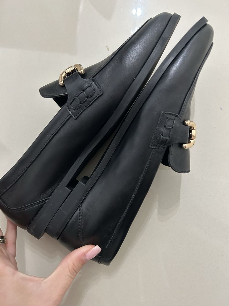 Mocasini piele Zara
