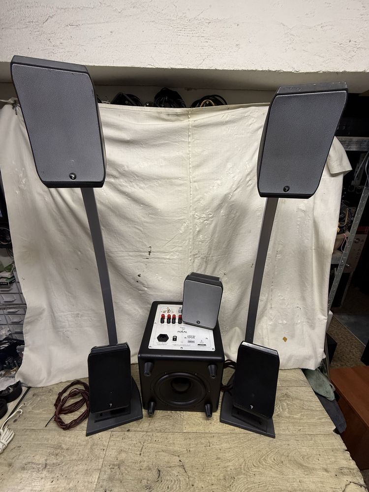 Focal 5 колонки Subwoofer