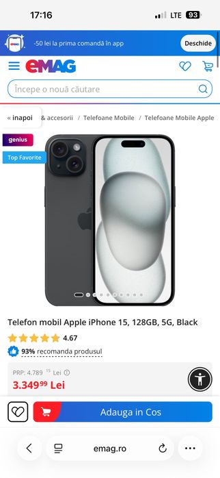 iPhone 15 plus 128GB