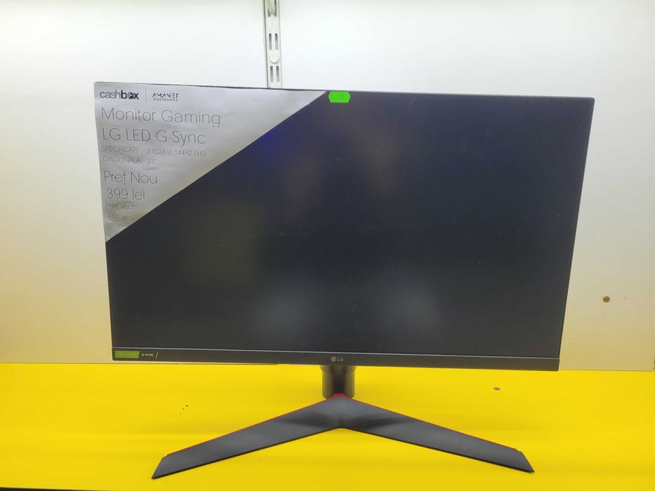Garantie 24 luni Monitor LG LED IPS FHD 1ms 144Hz 27 CashBox 27GL63T