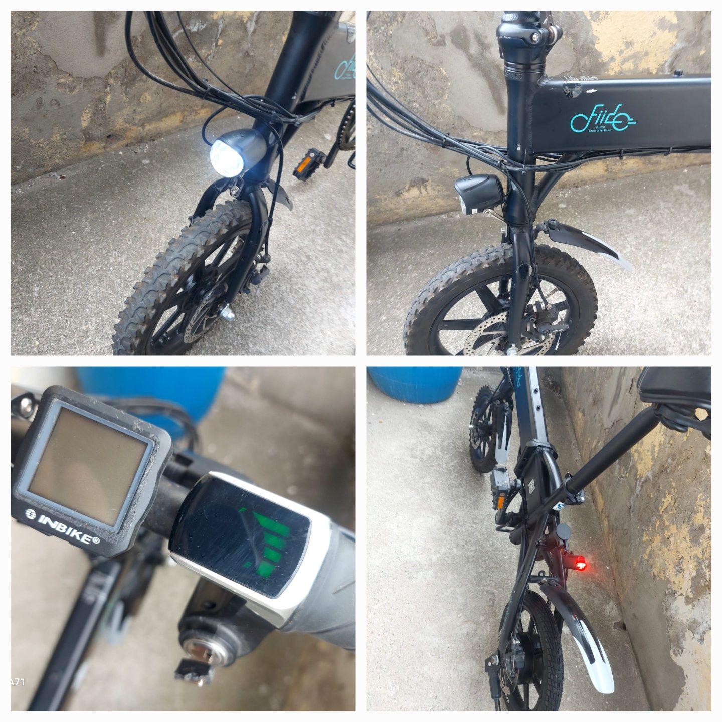 Bicicleta electrica  Fiido D1