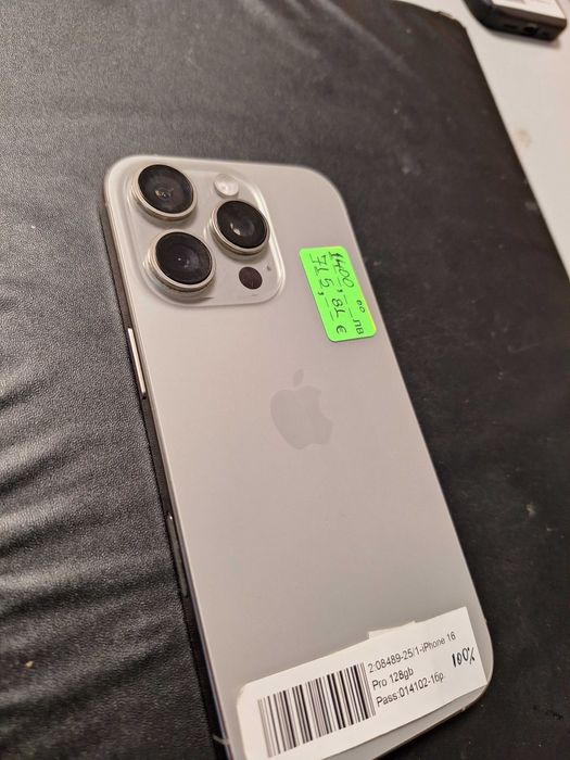 iPhone 16 PRO 128GB - 100%
