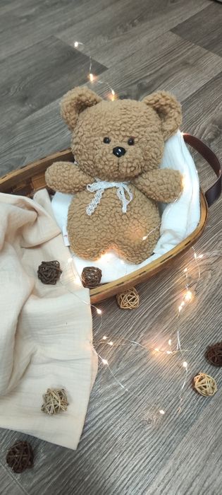 Плюшено текстилно мече играчка