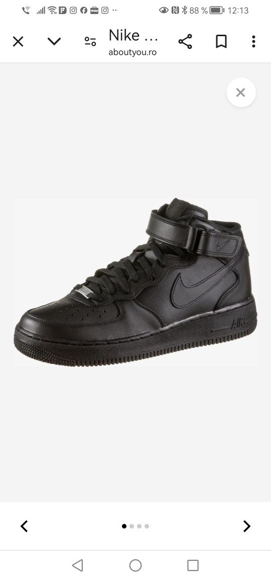 Ghete Nike Air Force 1
