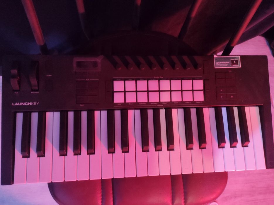 MIDI клавиатура Novation Launchkey 37 MK4 + педаль экспрессии