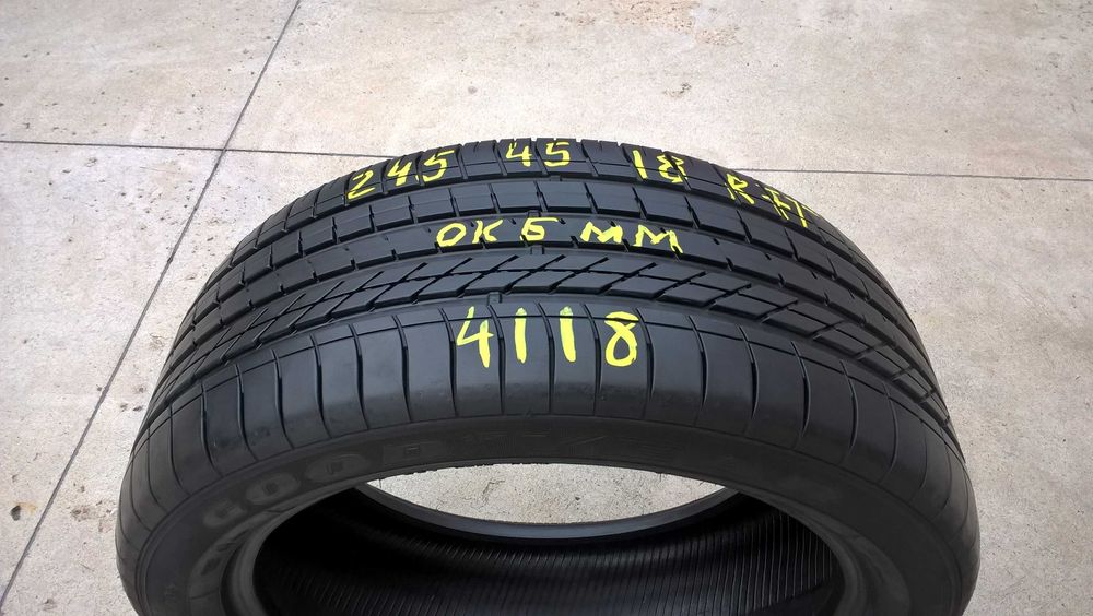 O anvelopa de vara 245 45 18 goodyear efficientgrip run flat 6 mm
