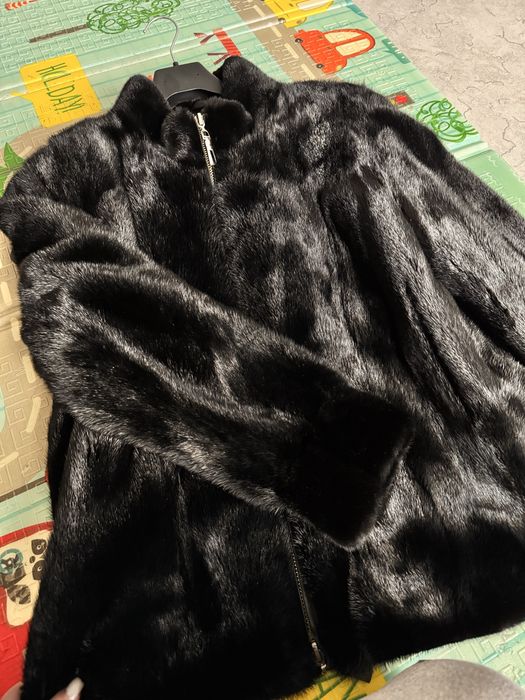 Норковая шуба мужская