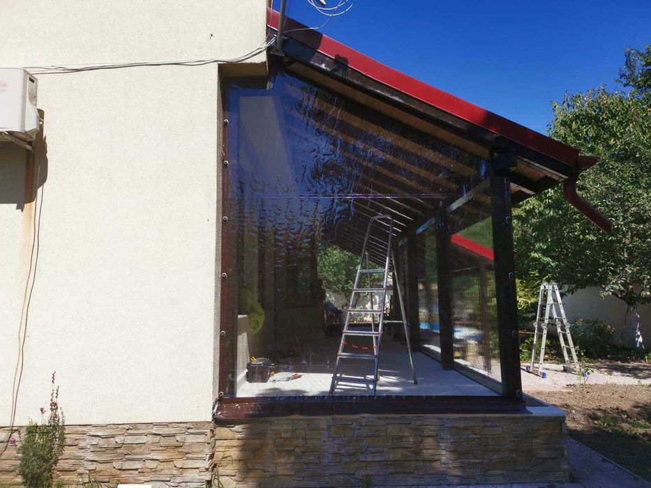 Inchideri terase-Folie transparenta-Cristal