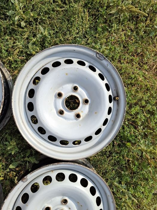 4 бр железни джанти 5x112 15 цола 6 J*ЕТ 45 и ЕТ 55 ц.о 57.1 мм