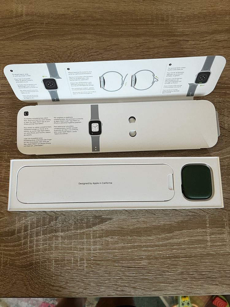 Apple watch 7 series green 94% батерия не различим от нов