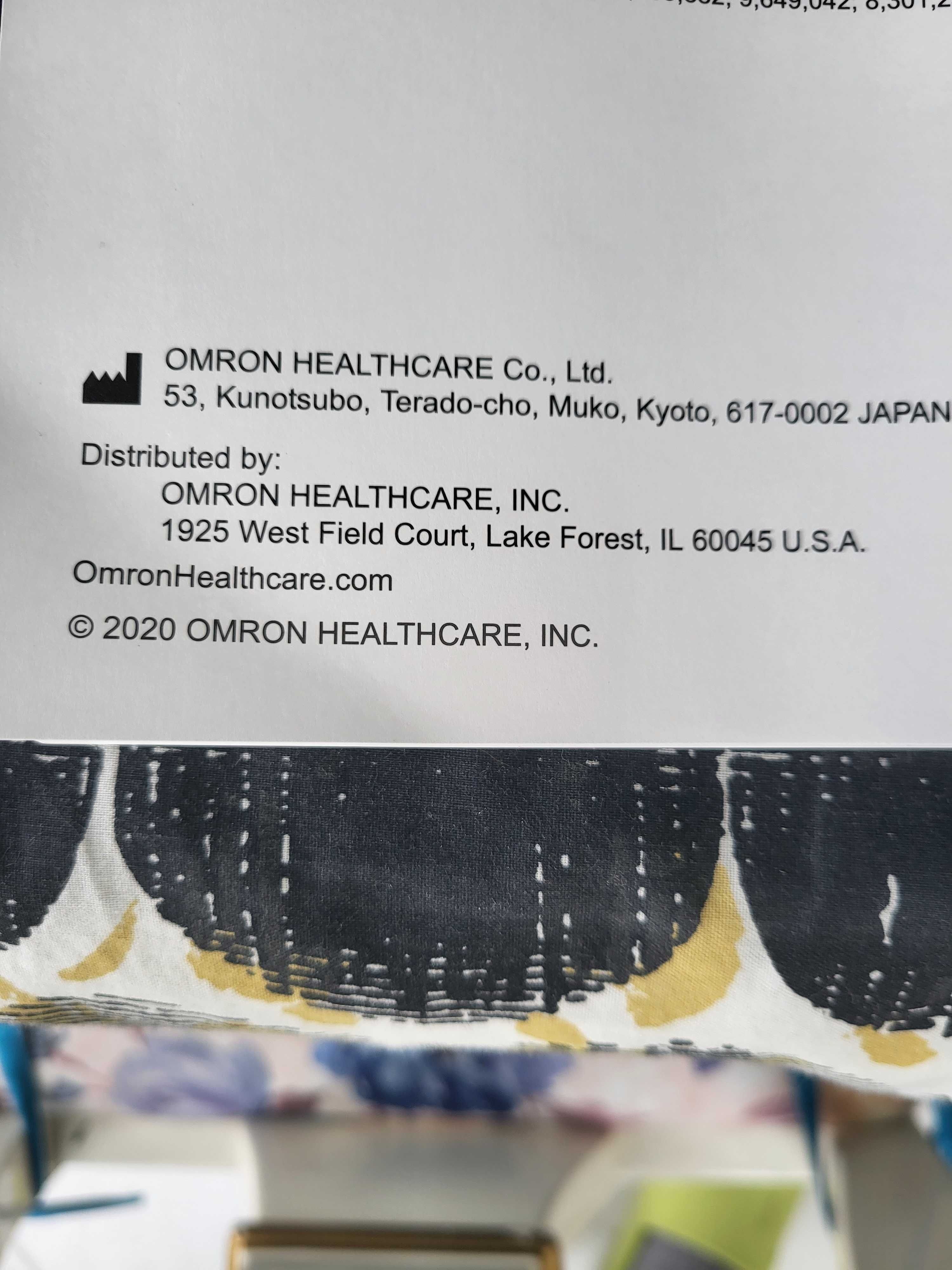 OMRON-Blood Pressure Monitor +EKG;Made in Japan