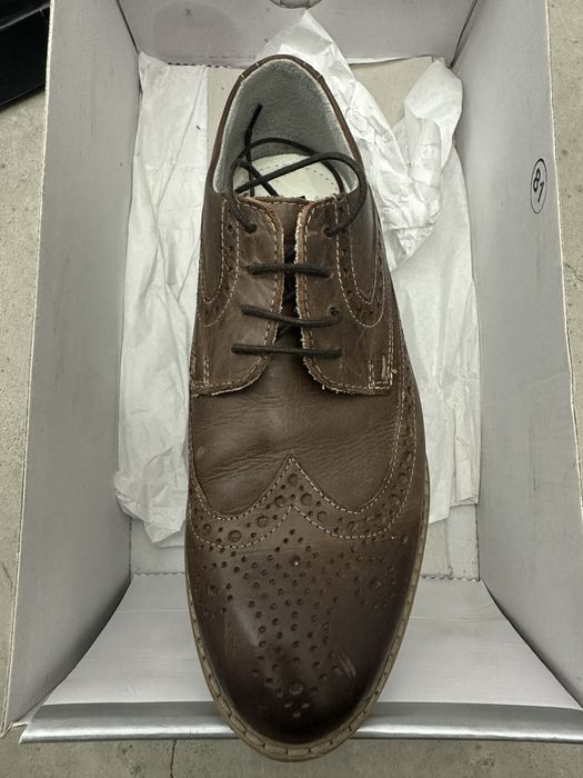 Мъжки обувки, естествена кожа. Номер 40,5.