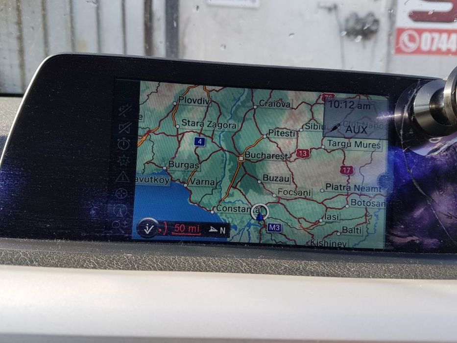 Display Navigatie cu Sticla Crapata BMW Seria 3 F30 F31 F32 F33 F34 F35 2011 - 2019