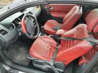 Interior piele rosu cu încălzire Renault megane cabrio Germania