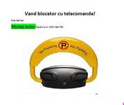 Blocator parcare Brasov