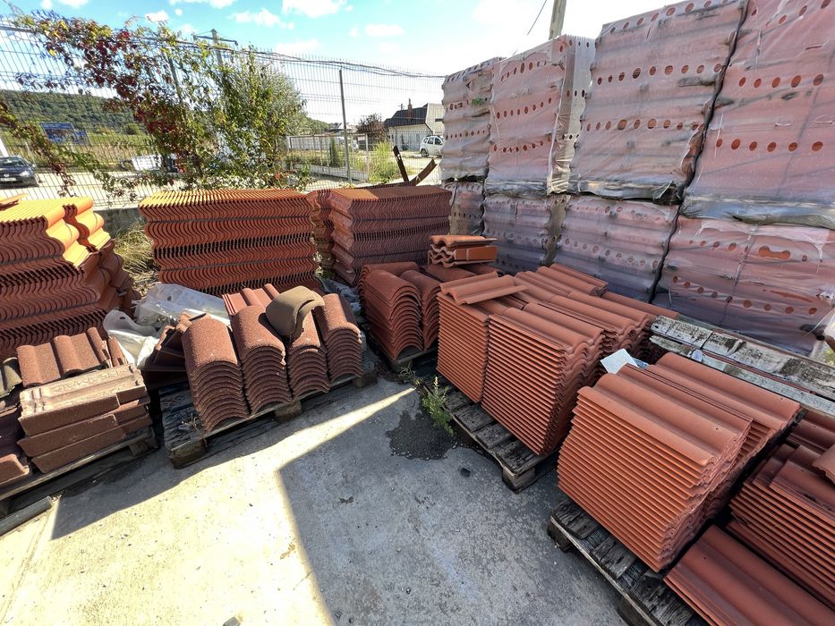 Tigla bramac alpina clasic rosu caramiziu