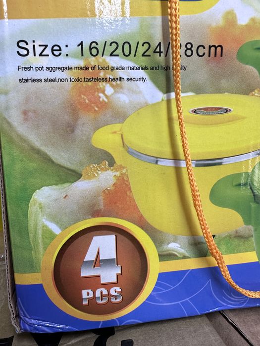 Set 4 Casolete termice camping rulota autorulota grădina