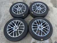 Jante + Cauciucuri Maserati / Alfa Romeo : 235 55 19, ET 29 / 8J, M+S