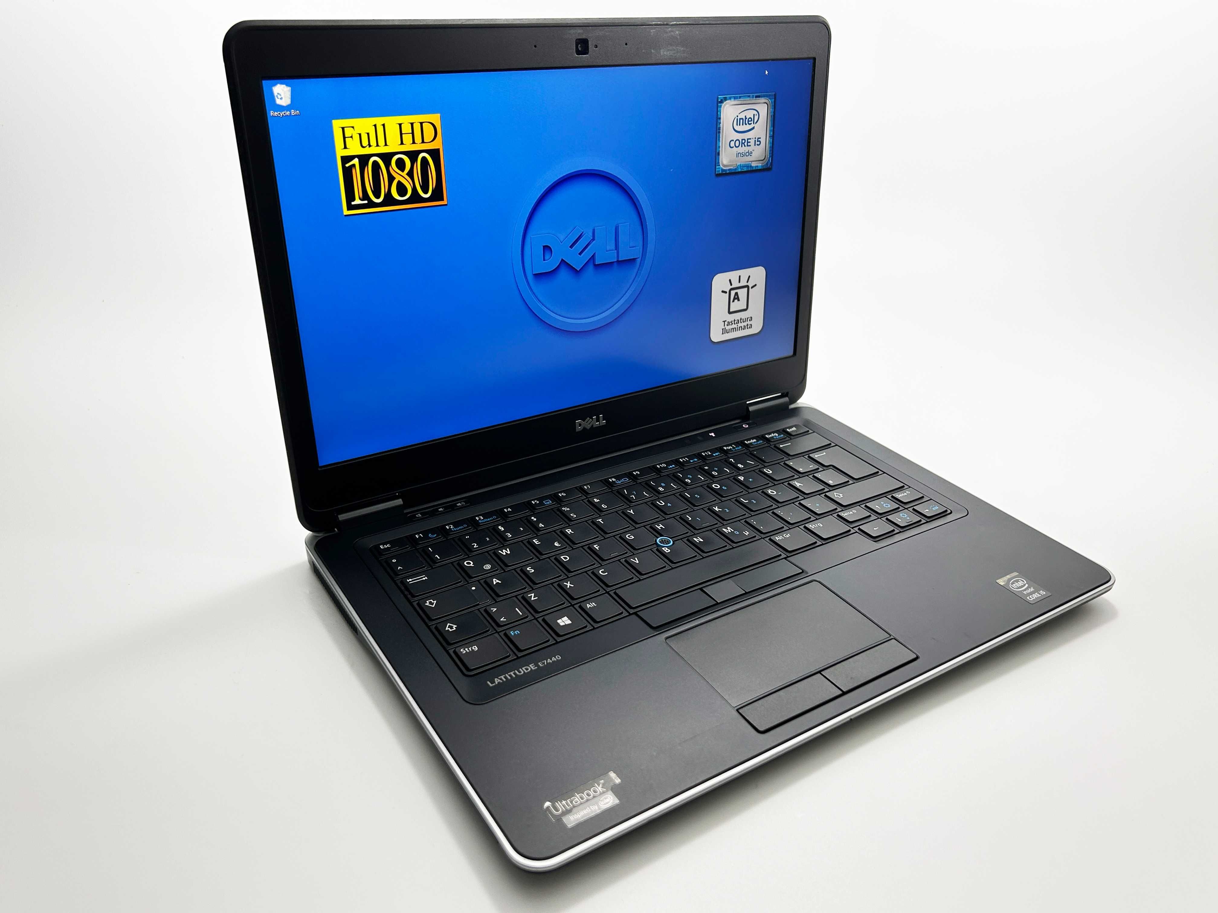 Laptop Dell Latitude i5 SSD Ecran FULL HD taste iluminate business