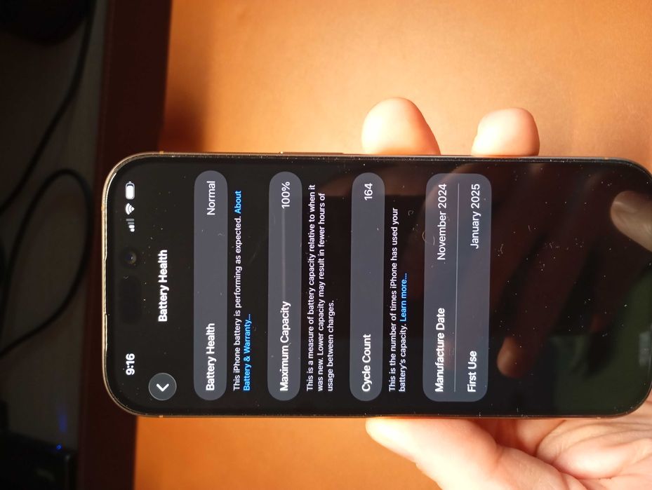 iPhone 16 pro 512GB Desert Titanium