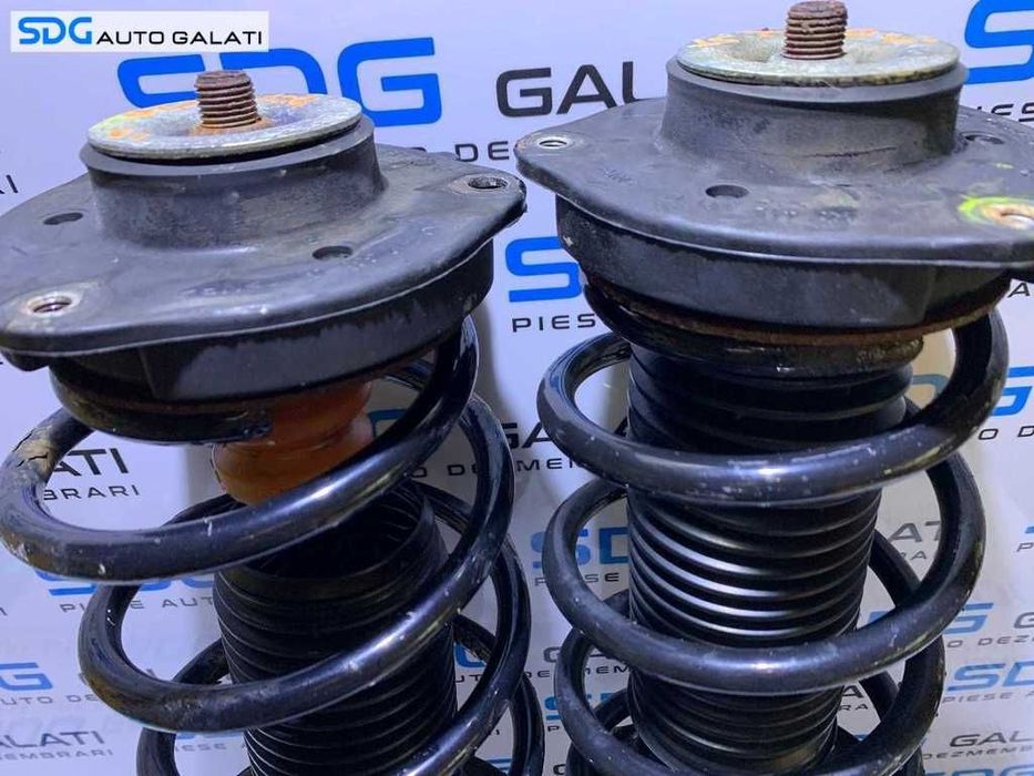 Set Amortizor Amortizoare Telescop Telescoape Complet cu Arc Arcuri si Flansa Fata Stanga Skoda Octavia 2 1.9 TDI  Cod 1K0413031BF