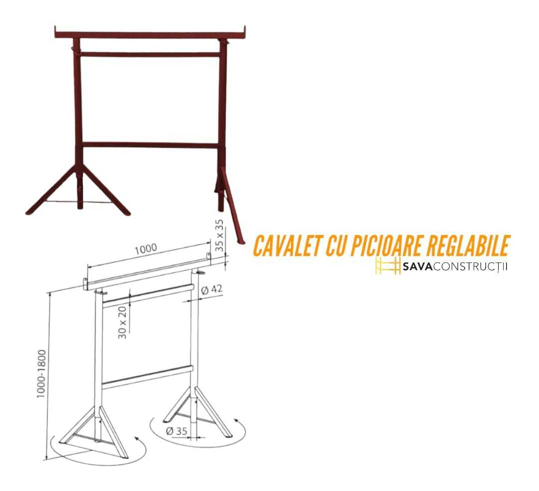 Coltare pentru stalpi reglabile 15/45, Vincluri stalpi, Cravate stalpi