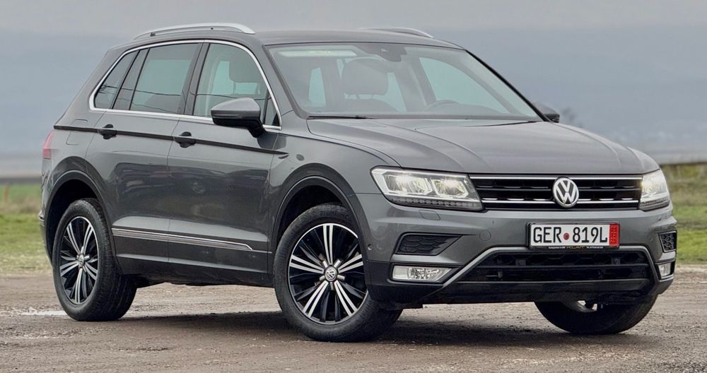 Volkswagen Tiguan Vw Tiguan 4x4 Highline 2.0 Tdi 2017 EURO 6 Full Option