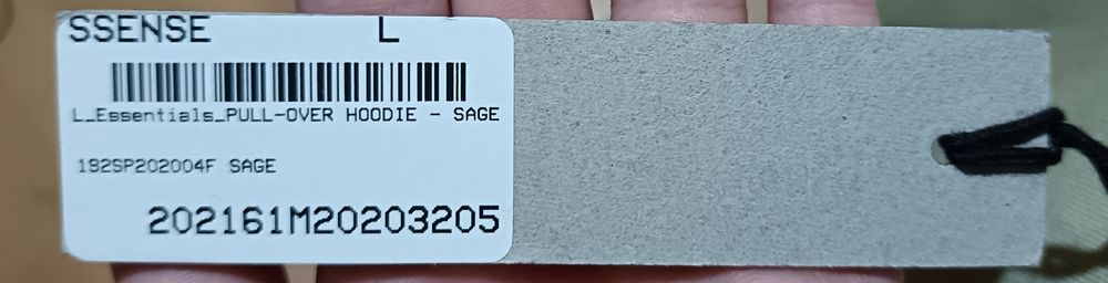 Hanorac Essentials by Fear of God - SAGA