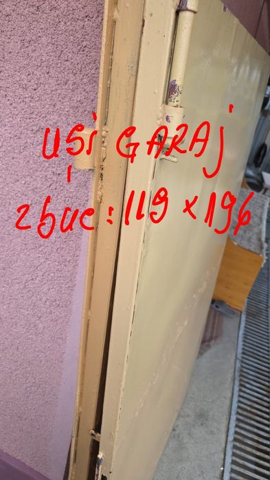 Uși garaj și beci