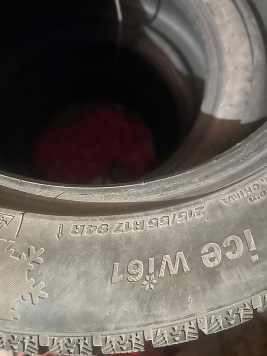 Шины корейские (Kumho) зимние липучки 215/55 R17