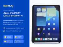 Tableta Apple iPad 10.9'' (2022) 64GB Wi-Fi - BSGmag