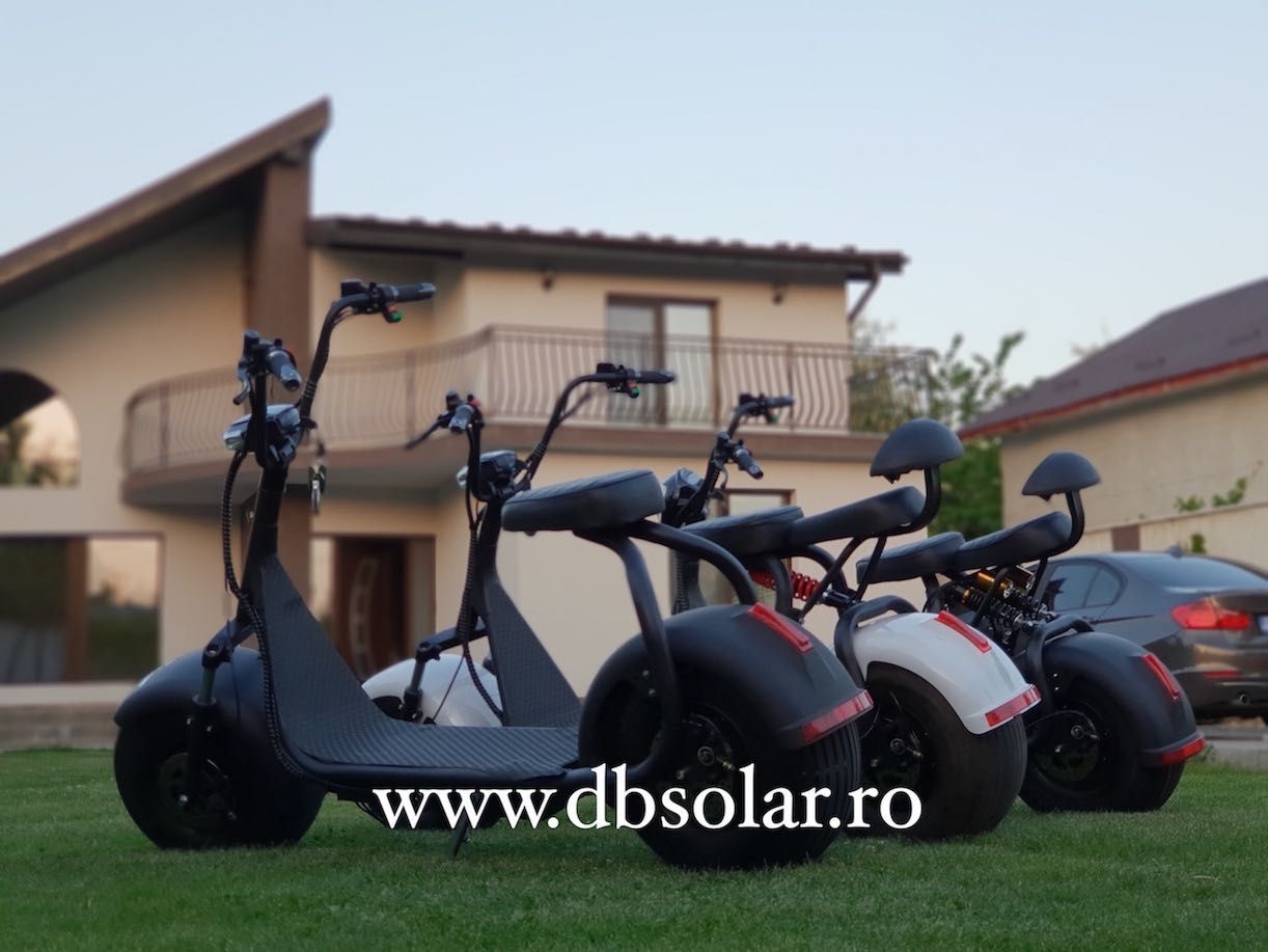 Scuter ELECTRIC Trotineta 12Ah 40Km Autonomie Scooter Suspensii Nou‼️