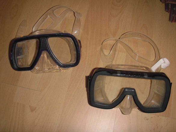 маски за подводно гмуркане