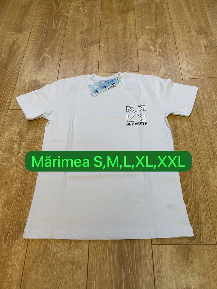 Tricou Off White marimea S, M, L, XL, XXL