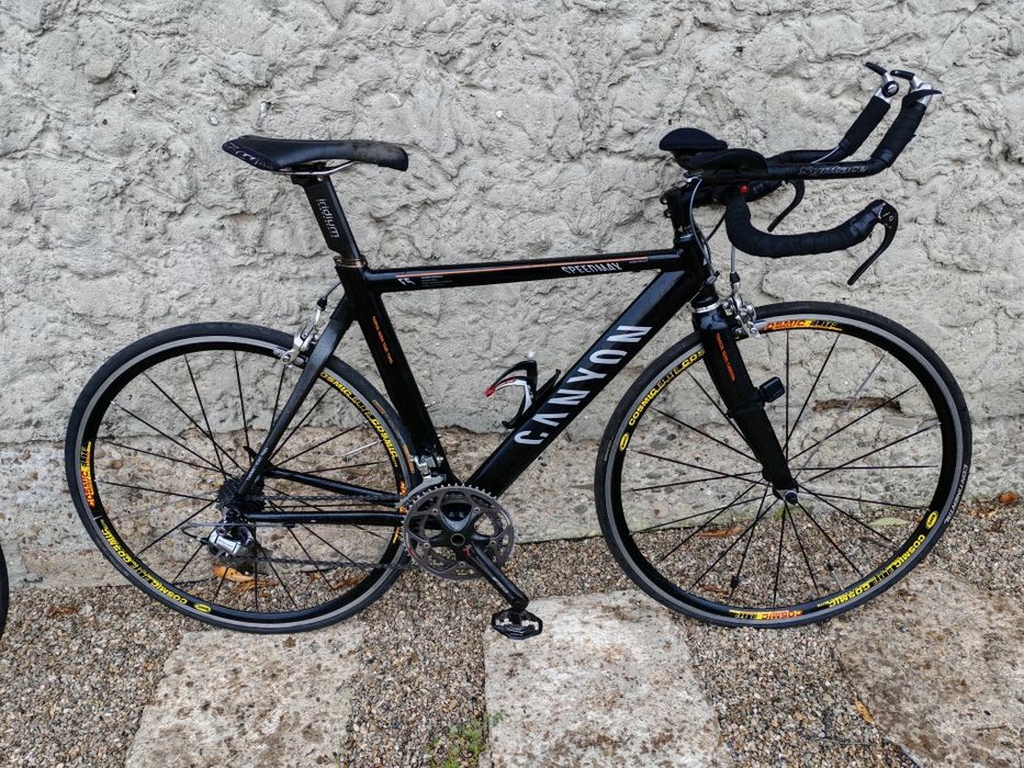 Bicicleta cursiera Canondale/Canyon contratimp