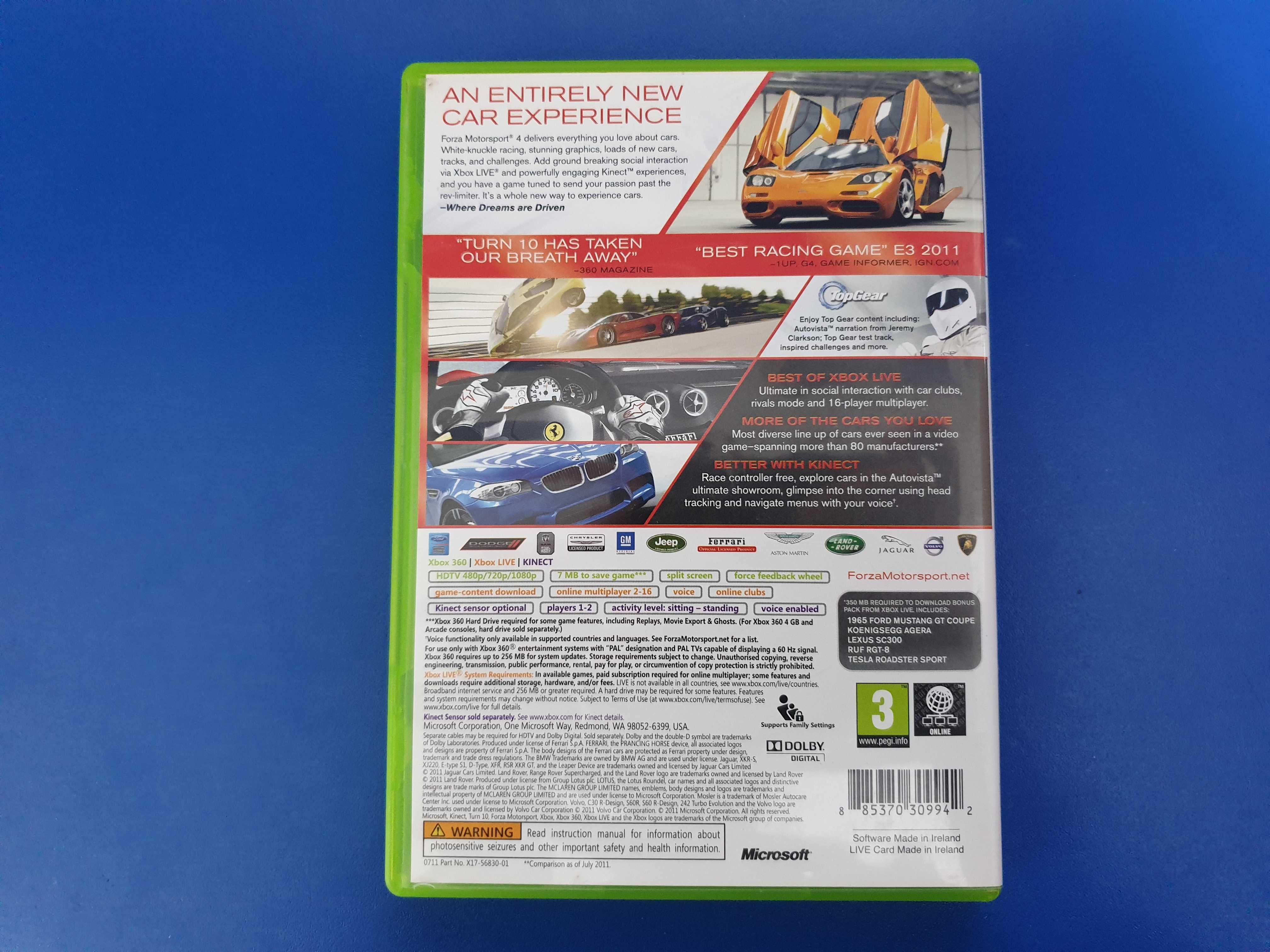 Forza Motorsport 4 - joc XBOX 360