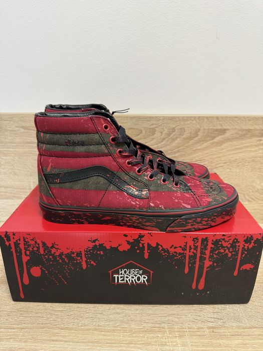 Vans  Sk8-Hi Nightmare on Elm Street Freddy Krueger marime EU43 US 10