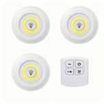 LED лампи 3 броя в комплект с дистанционно