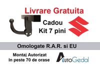 Carlig Remorcare SUZUKI Grand Vitara 5usi 2005-2010 Omologat RAR si EU