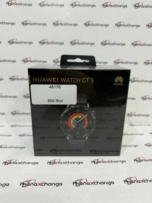 Huawei watch GT 5 Black  46MM Sigilat